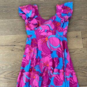Tuckernuck X Cameran Eubanks Wimberly Wild Azalea Edisto Dress Pink Floral